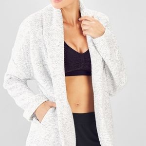 Fabletics quilted cardigan